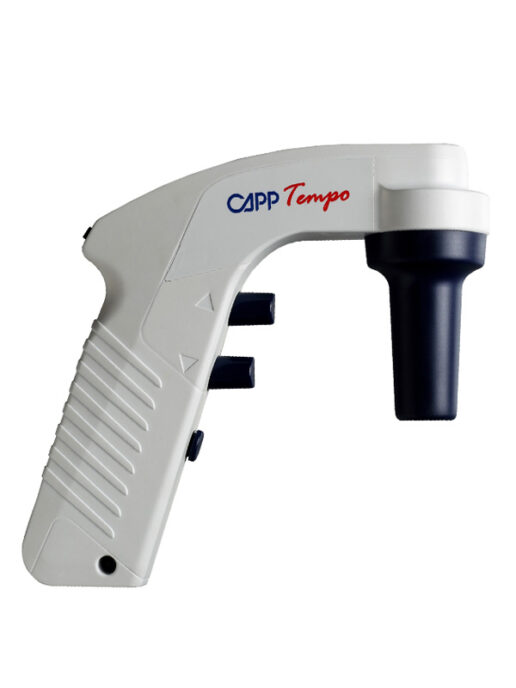 Pipette controller. Motorized pipette controller. Electronic pipette controller. Capp Tempo