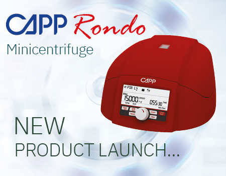 Capp Rondo Minicentrifuge 15000 rpm