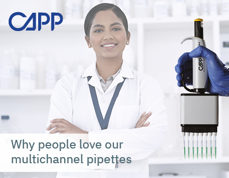 Why users love CAPP multichannel pipettes