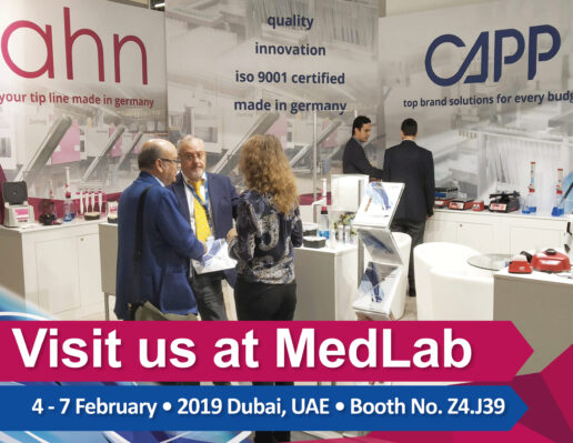 Visit us at Medlab 2019