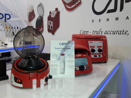 Capp presents Cryo Tubes at Analytica